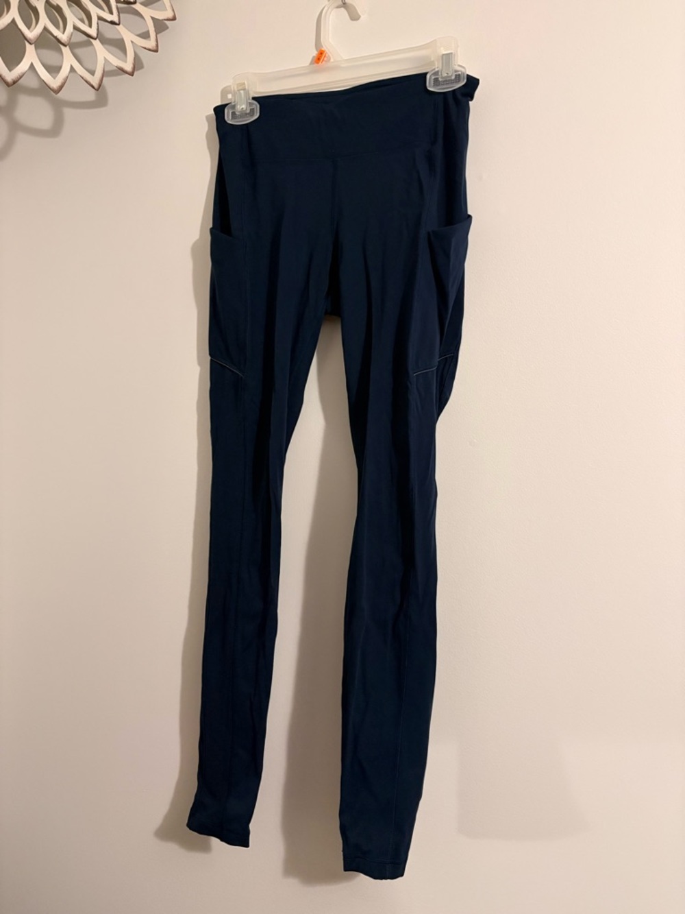 lululemon athletica Navy Side-Pocket Leggings